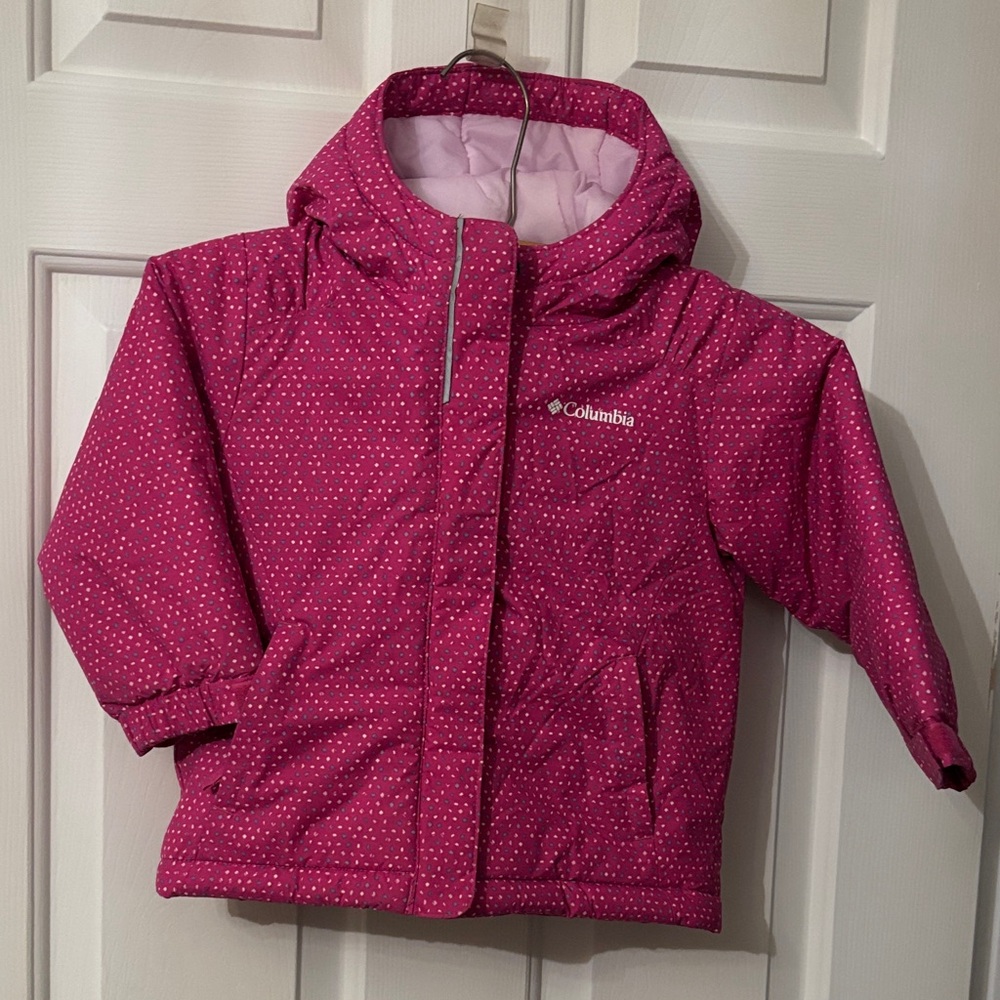 Columbia Kids Polka Dot Winter Coat 3T